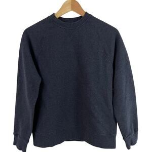 NAADAM‎ Cotton Cashmere Sweater Sweatshirt Mens Size Small Blue